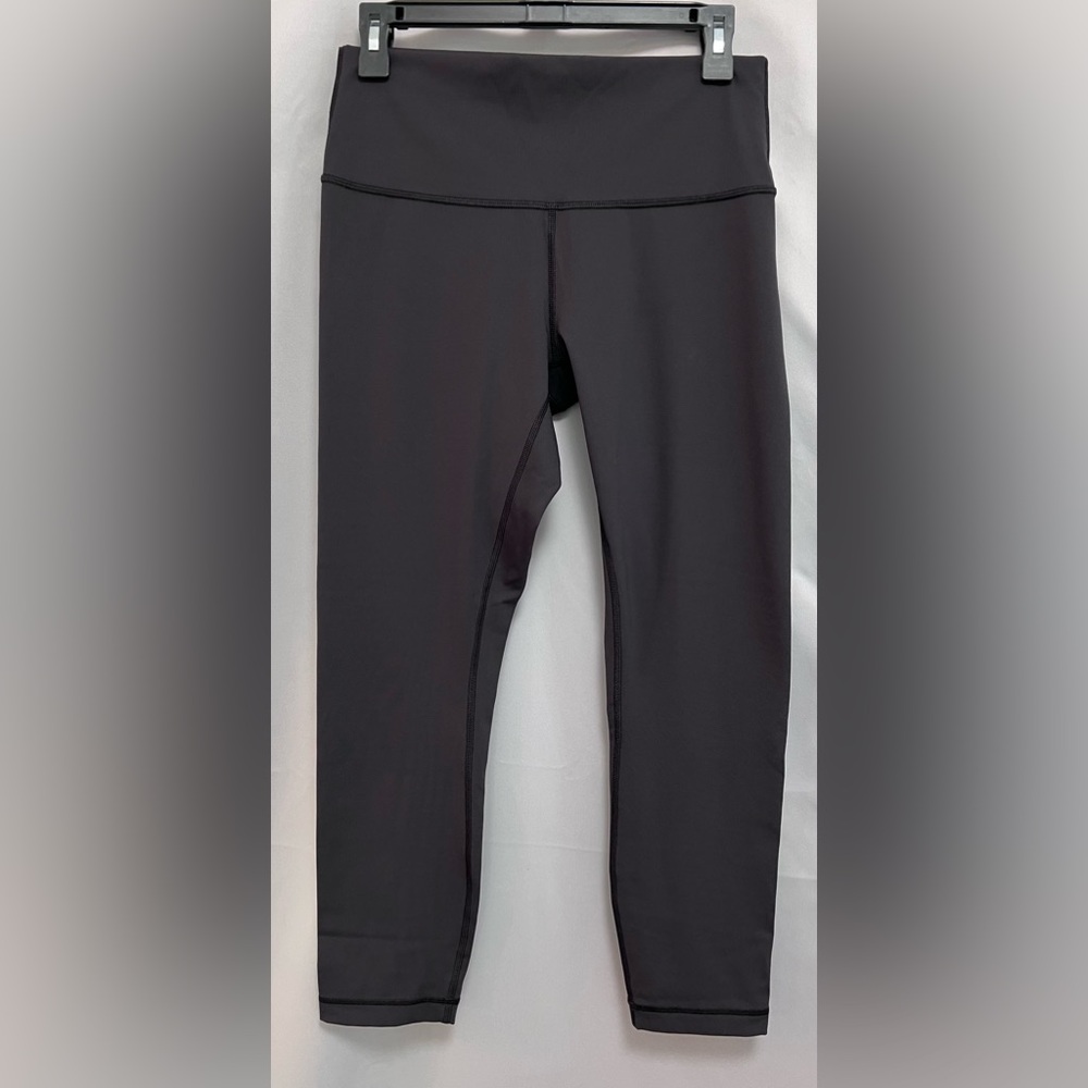 Lululemon‎ Capri Yoga Pants Womens 10 (1X) RN106259 CA35801 Black
